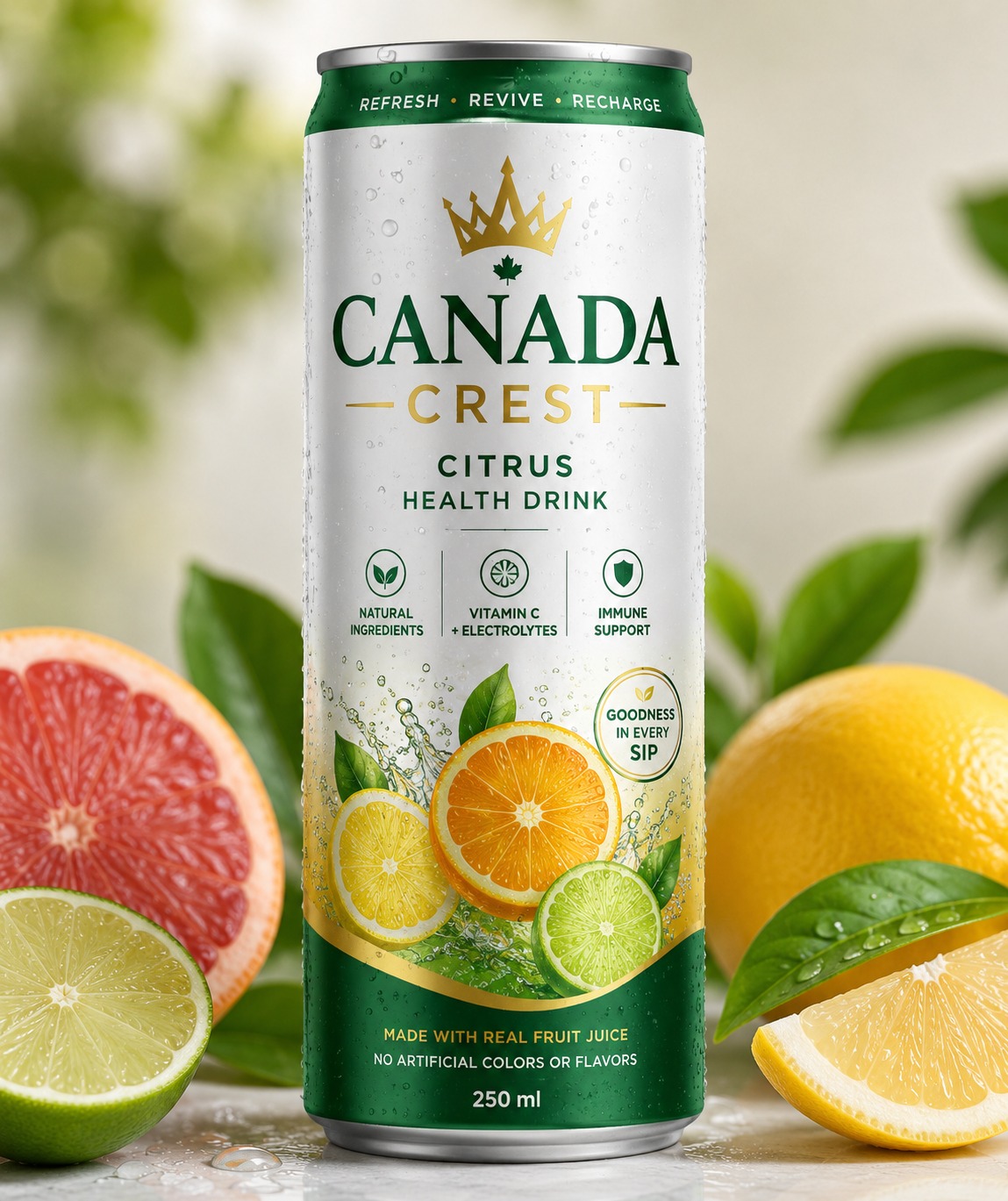 Canada Crest Citrus Health Drink